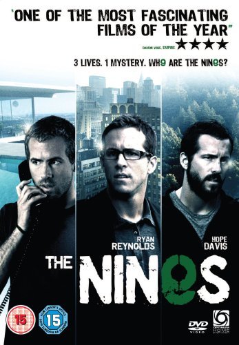 DVD cover for “The Nines” featuring three men in a split-screen design.