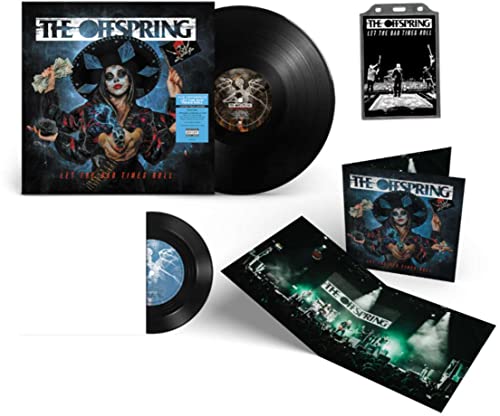 The Offspring "Let The Bad Times Roll" vinyl record and album artwork.