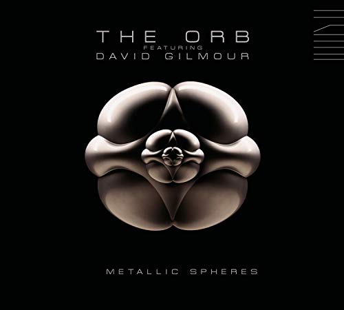 Album cover: metallic, spherical flower-like shape on a black background.