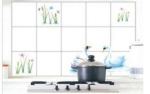 CD cover with floral and swan imagery over a kitchen scene.