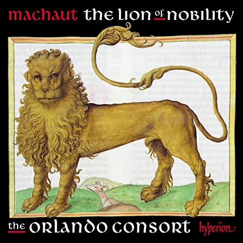 CD cover featuring medieval-style illustration of a lion standing over a rabbit.