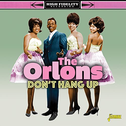 1960s vocal group The Orlons on album cover for “Don’t Hang Up.”