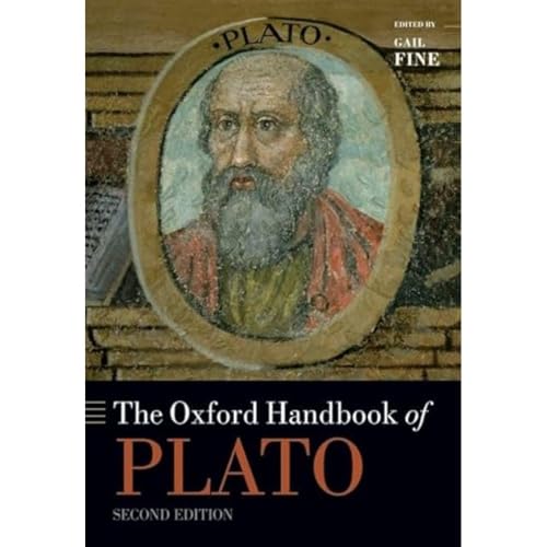 Book cover featuring a portrait of Plato and the title "The Oxford Handbook of Plato.