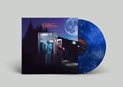The Parrots - Dos" vinyl record with blue marbled disc and cover art.
