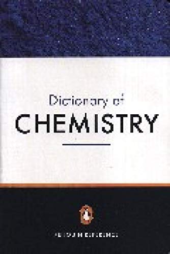 Cover of "The Penguin Dictionary of Chemistry" with white text on blue.