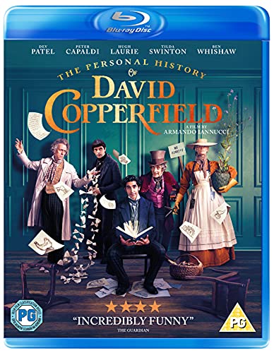 Blu-ray cover for "The Personal History Of David Copperfield" film.