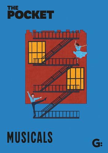 Book cover illustration of two dancers on a red fire escape against blue background.