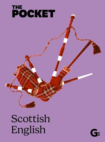 Book cover featuring a red bagpipe against a lilac background.
