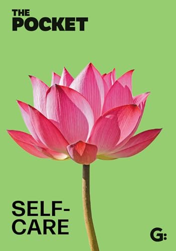 Book cover with a bright pink lotus flower on a green background.