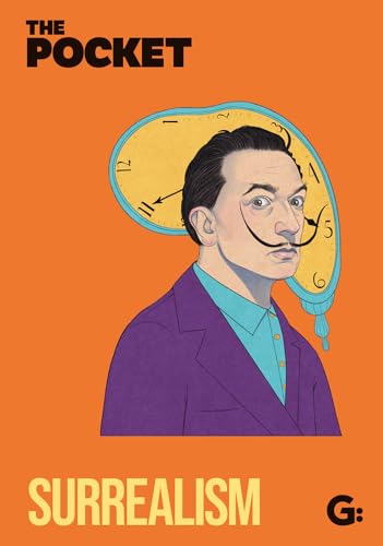 Book cover featuring a portrait of Salvador Dalí with a melting clock.