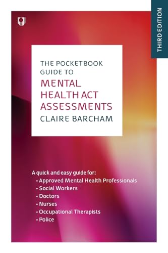 Book cover: "The Pocketbook Guide to Mental Health Act Assessments," 3rd edition.