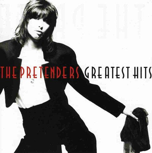 CD cover of The Pretenders’ Greatest Hits featuring Chrissie Hynde.