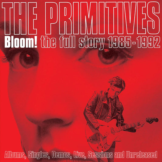CD cover for “Bloom!” by The Primitives, featuring band members’ faces.