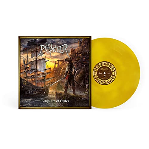 Vinyl record and album cover for The Privateer - Kingdom of Exiles.