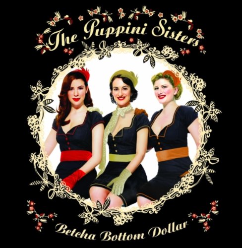 CD cover featuring three women in vintage style within a floral frame.