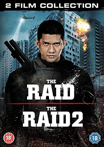 DVD cover featuring a man in tactical gear before a burning building and helicopter.