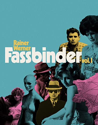 Blu-ray cover for Rainer Werner Fassbinder Volume 1, collage of film stills.
