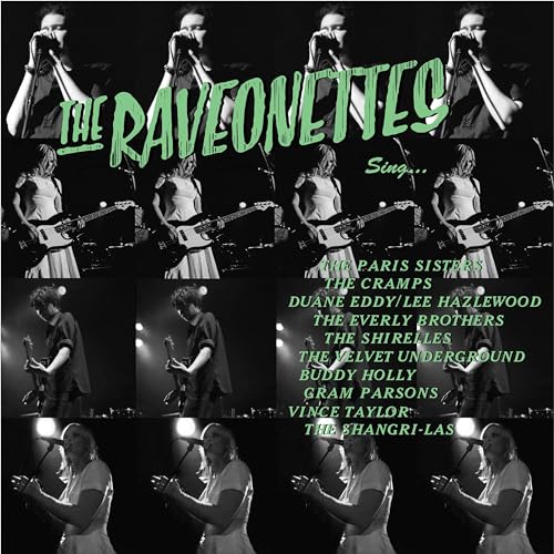 CD cover for The Raveonettes' "Sing..." featuring black and white band photos.