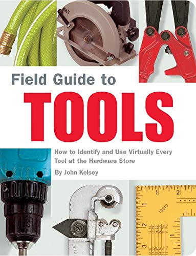 Book cover featuring various hand tools, titled "Field Guide to Tools.