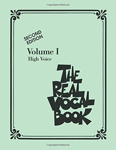 Green cover of "The Real Vocal Book Volume I - High Voice", second edition.