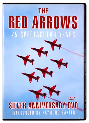 DVD cover featuring seven red jets with smoke trails in formation.