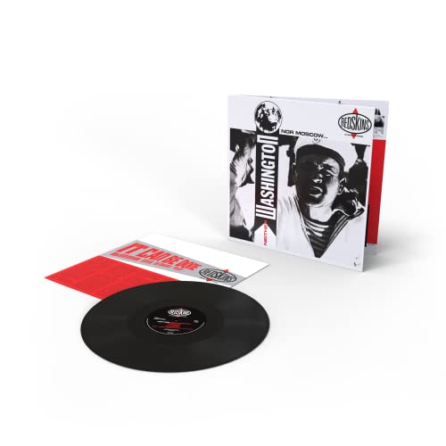 Vinyl record, album cover, and inner sleeve for The Redskins’ “Neither Washington Nor Moscow.”