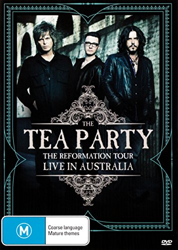 The Tea Party’s “Live From Australia” DVD cover featuring a theatre building.