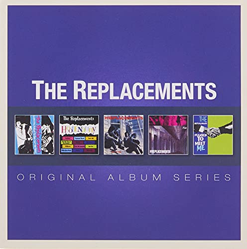 Purple album cover for The Replacements’ “Original Album Series” CD compilation.