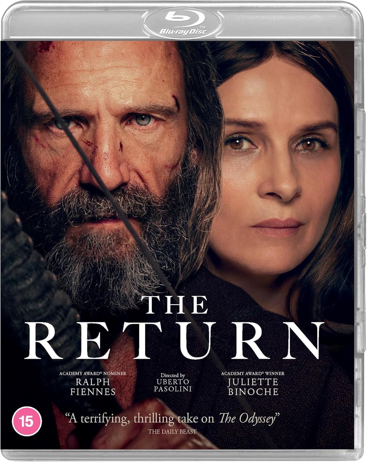 Blu-ray cover for "The Return" featuring two faces in shadow.