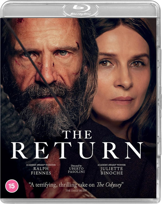 Blu-ray cover for "The Return" featuring two faces in shadow.