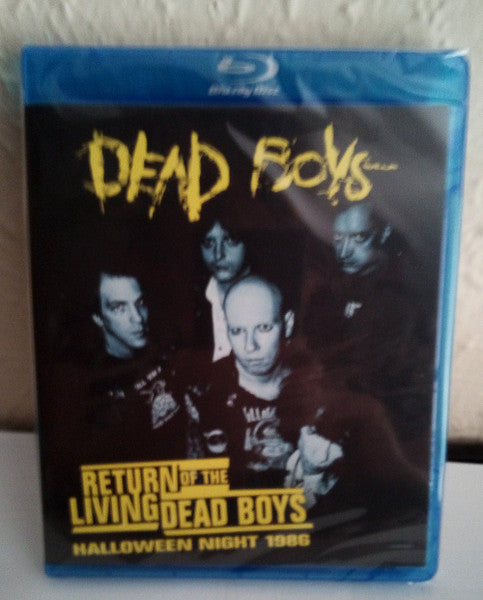 Blu-ray case for "The Return of the Living Dead" horror film.
