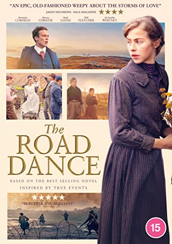 DVD cover for The Road Dance featuring a young woman and scenes of period drama.