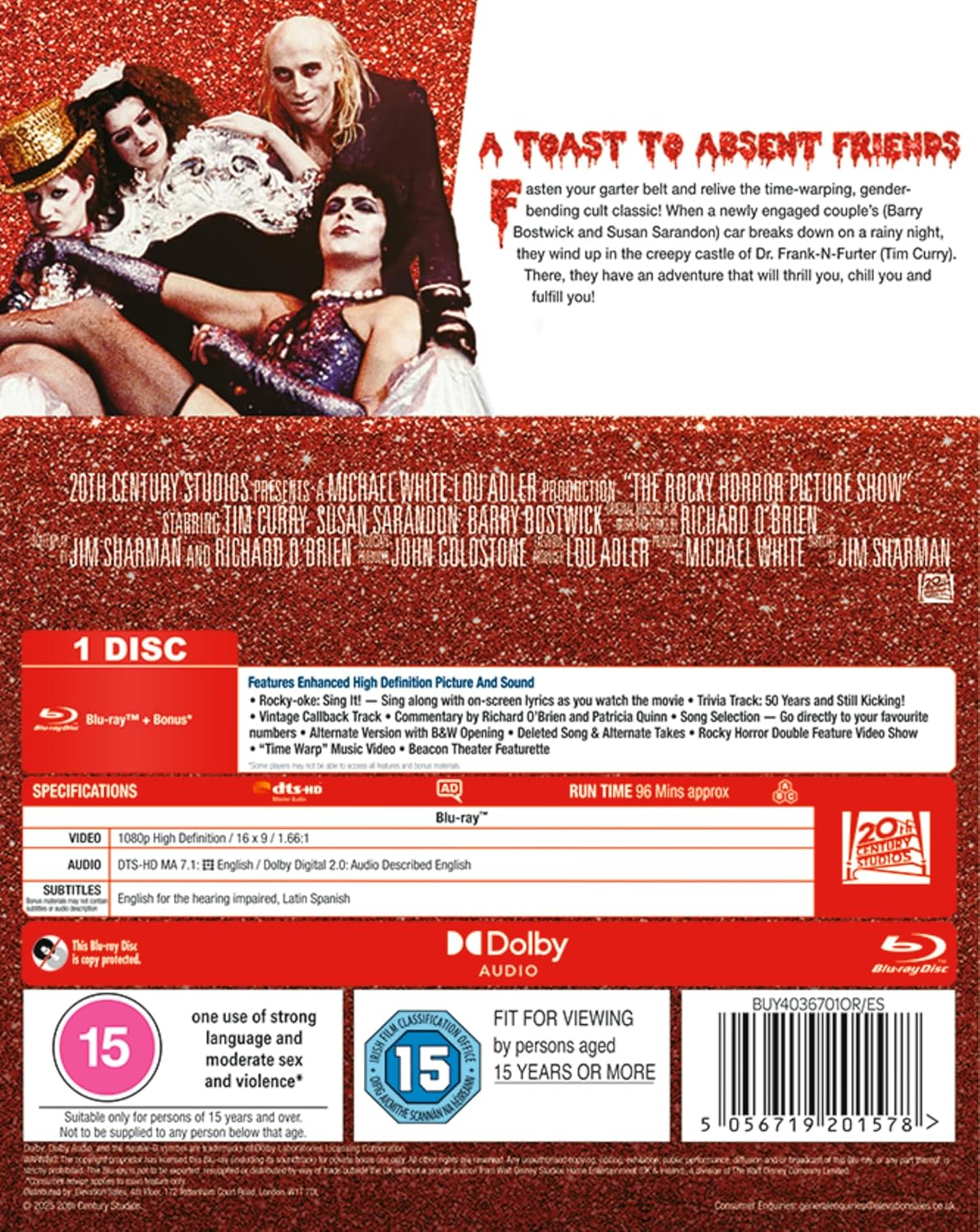 The Rocky Horror Picture Show BD [Blu-ray]