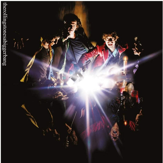 The Rolling Stones album cover, band members in stage lighting.