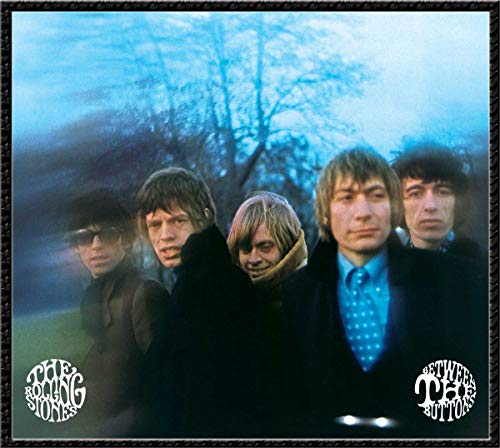 The Rolling Stones album cover, "Between the Buttons," featuring the band members.