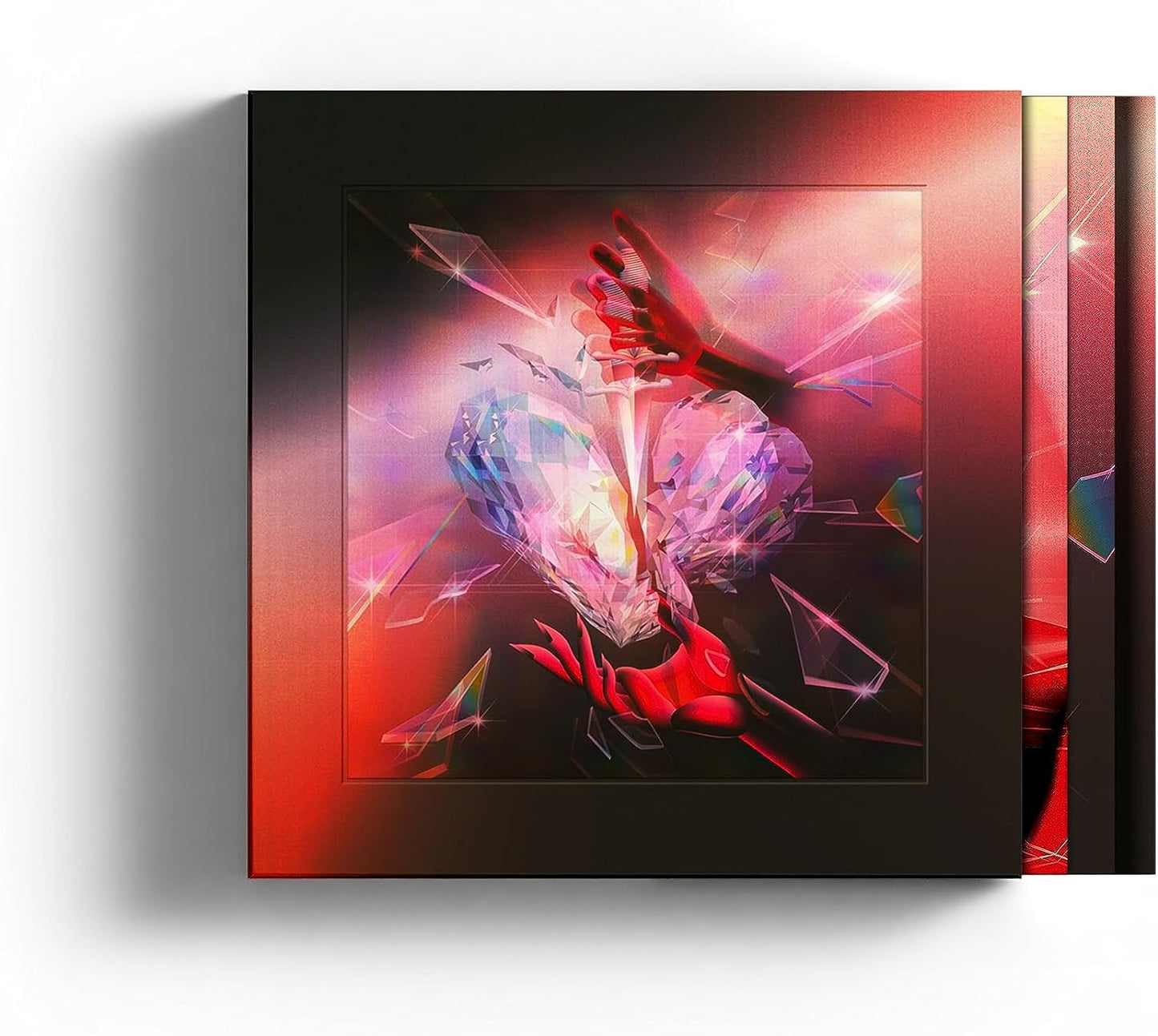 The Rolling Stones “Hackney Diamonds” album cover with a shattered diamond.