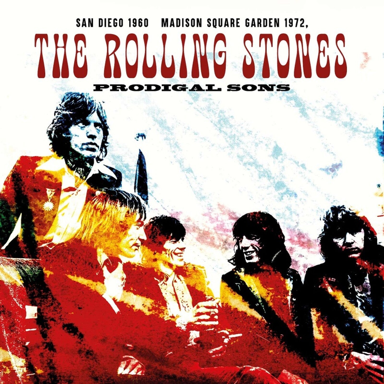The Rolling Stones "Prodigal Sons" CD cover with band photo.