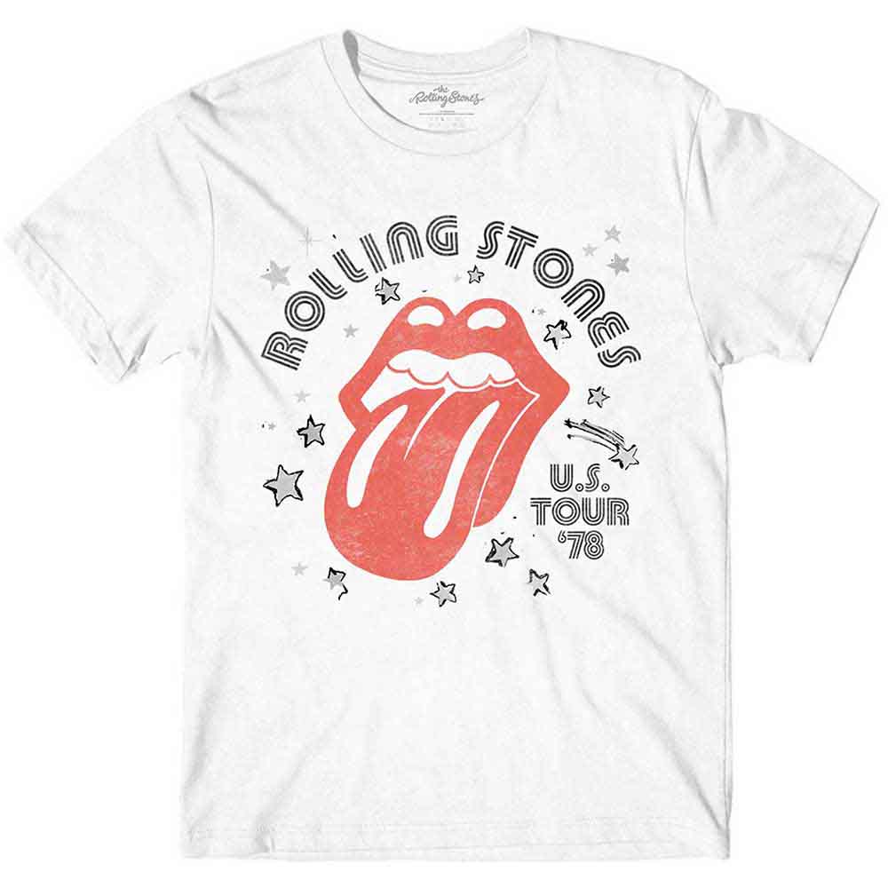 Rolling Stones t-shirt, medium size, featuring the iconic Aero Tongue logo.
