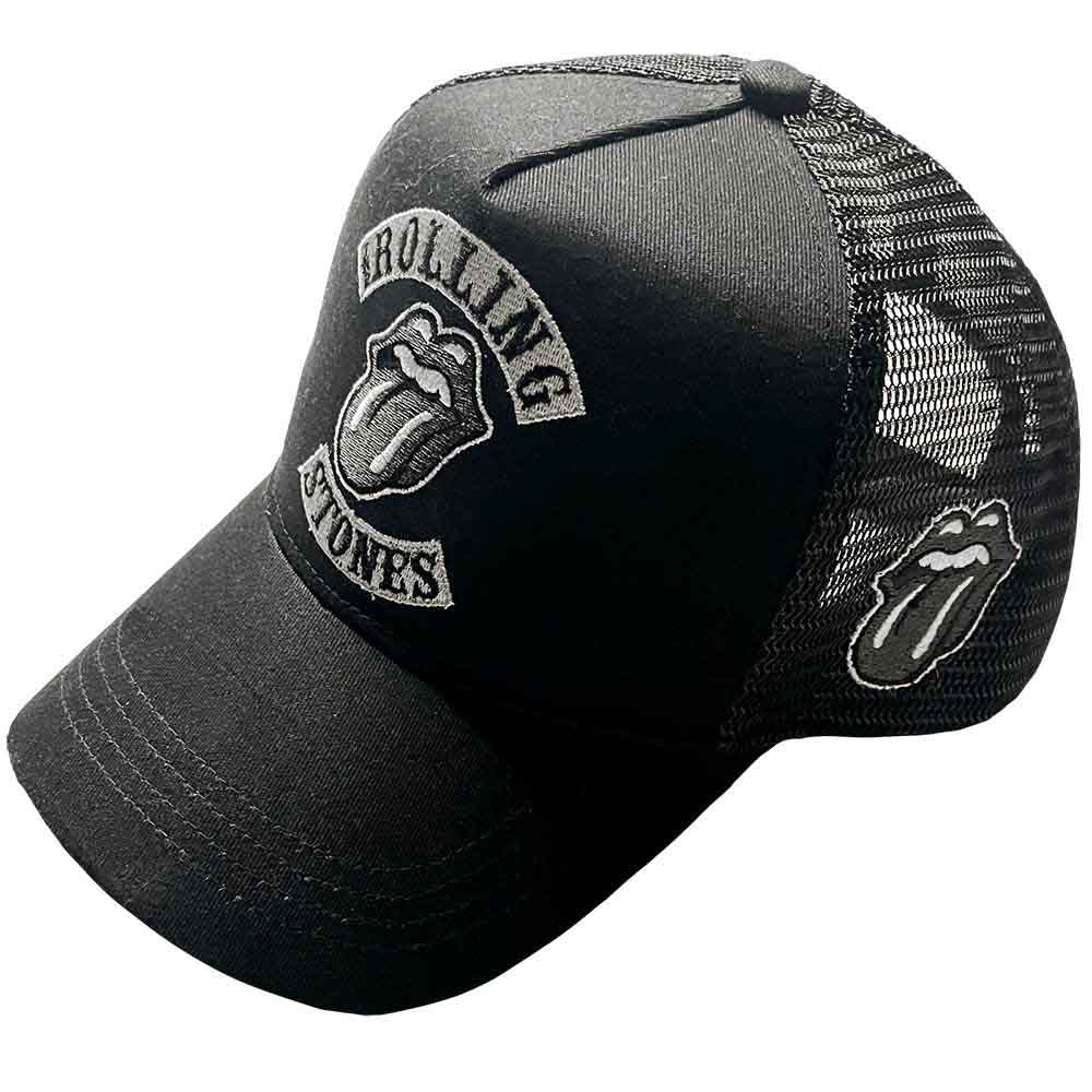 Black mesh back cap featuring the Rolling Stones Tour 78 logo on the front.