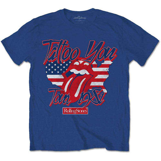 Rolling Stones “Tattoo You” Americana design t-shirt, unisex, size X-Large.