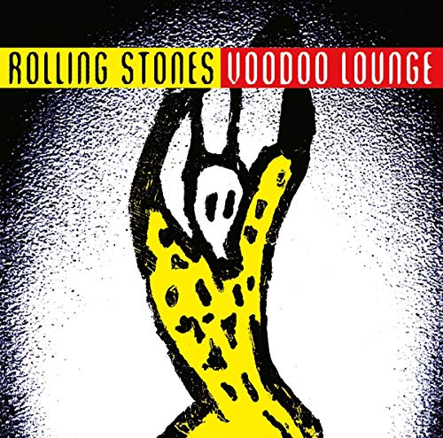 Album cover featuring a yellow stylized figure against a textured black and white background.