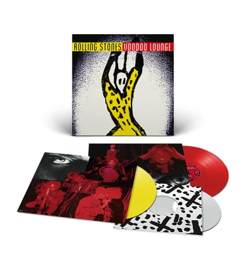 The Rolling Stones’ “Voodoo Lounge” vinyl record with accompanying inserts.