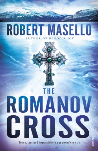 Book cover featuring an ornate, jeweled cross against a snowy mountain backdrop.