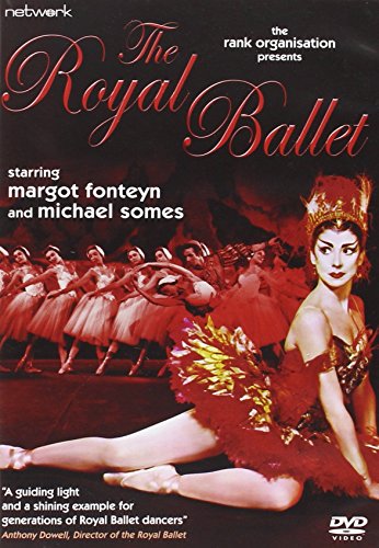 DVD cover for "The Royal Ballet" featuring Margot Fonteyn and dancers.
