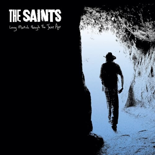 Vinyl album cover for The Saints, featuring a silhouetted figure.
