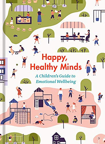 Book cover with illustrated children playing in a park scene.