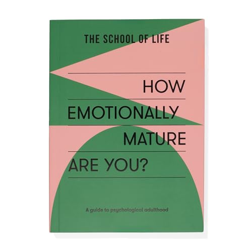 Book cover with green and pink geometric shapes and black text on a white background.