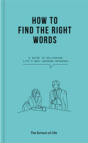Book cover titled How to Find the Right Words with a teal background and illustration.