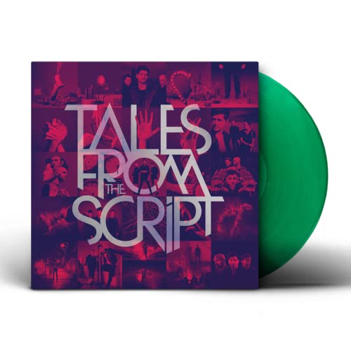 The Script Tales From The Script album cover with a green vinyl record.