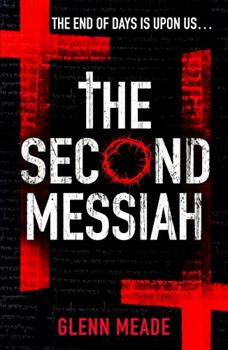 Book cover: “The Second Messiah” with a crown of thorns and red crosses.